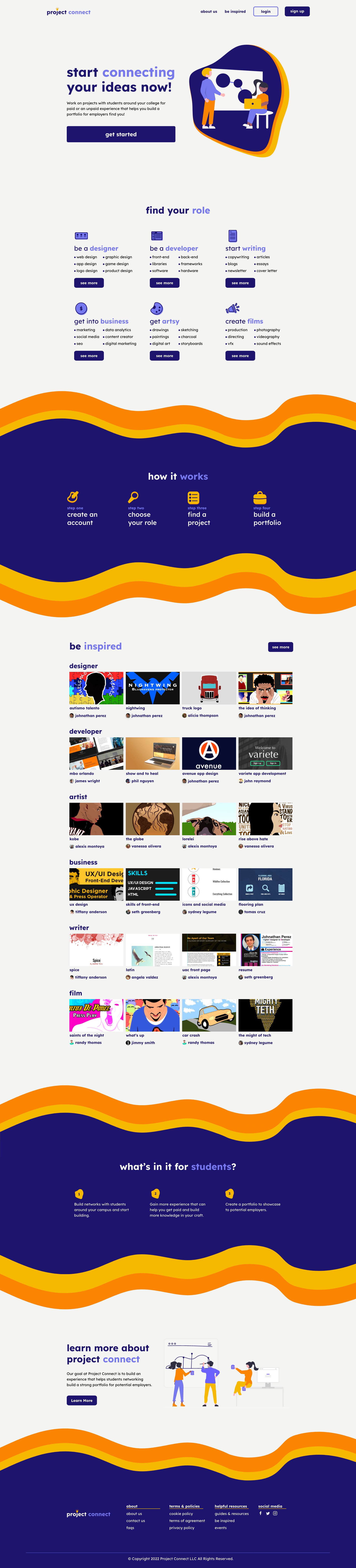 Landing Page